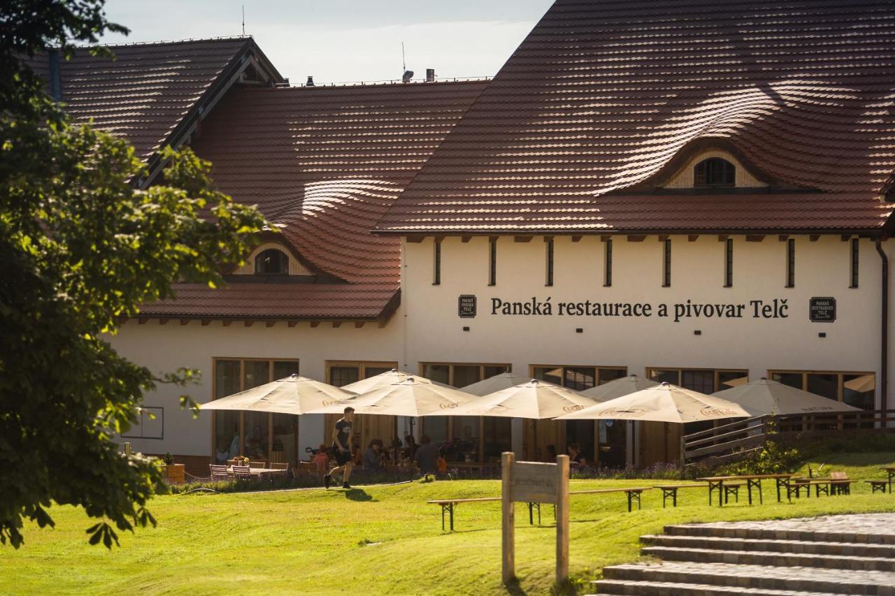 Penzion Pansky Dvur Telč Exterior foto